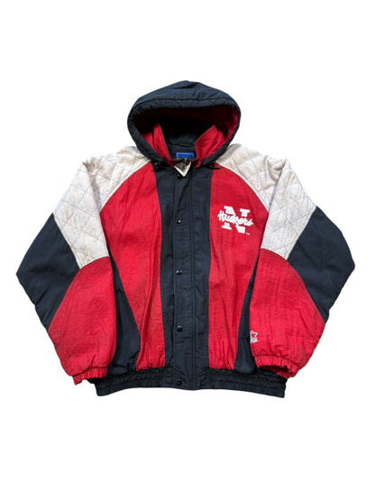 1990s Nebraska Huskers NFL Starter Jacket Sz XL