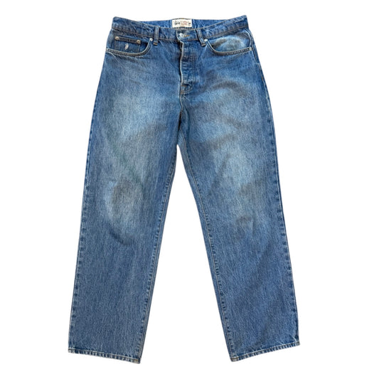 (32W) Stussy Classic Wide Leg Jeans