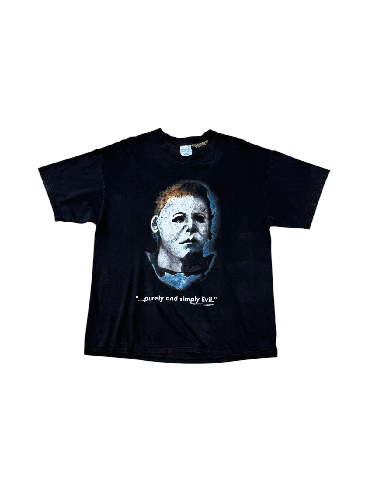 (XL) Vintage Halloween Michael Myers Big Face Tshirt