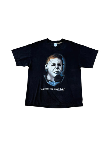 (XL) Vintage Halloween Michael Myers Big Face Tshirt