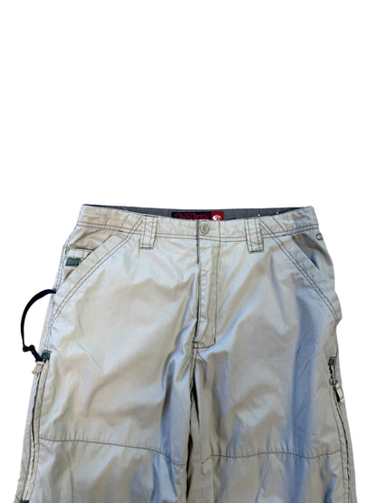 (34) Y2k Point Zero Baggy Nylon Pants