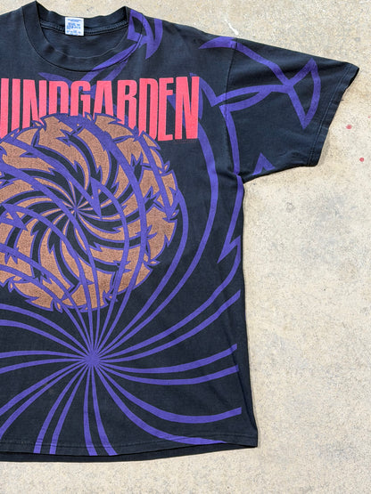 Vintage 1992 Soundgarden Bad Motor Finger AOP Tee