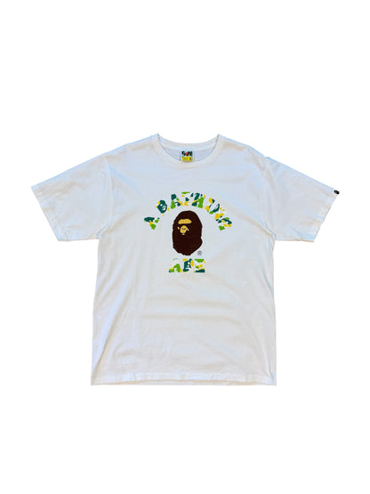 (XL) Bape Multi Camo College Tee