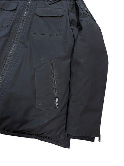 (XL) Moose Knuckles Black Parka Jacket
