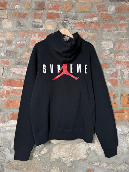 Supreme X Jordan Hooded Sweater Sz S