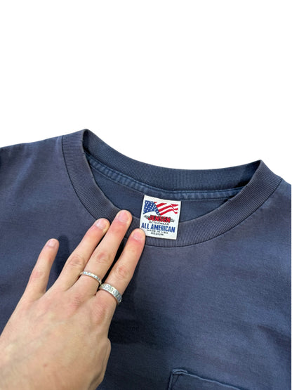 (M) 2004 Boot Hill Saloon Bike Week Navy Longsleeve