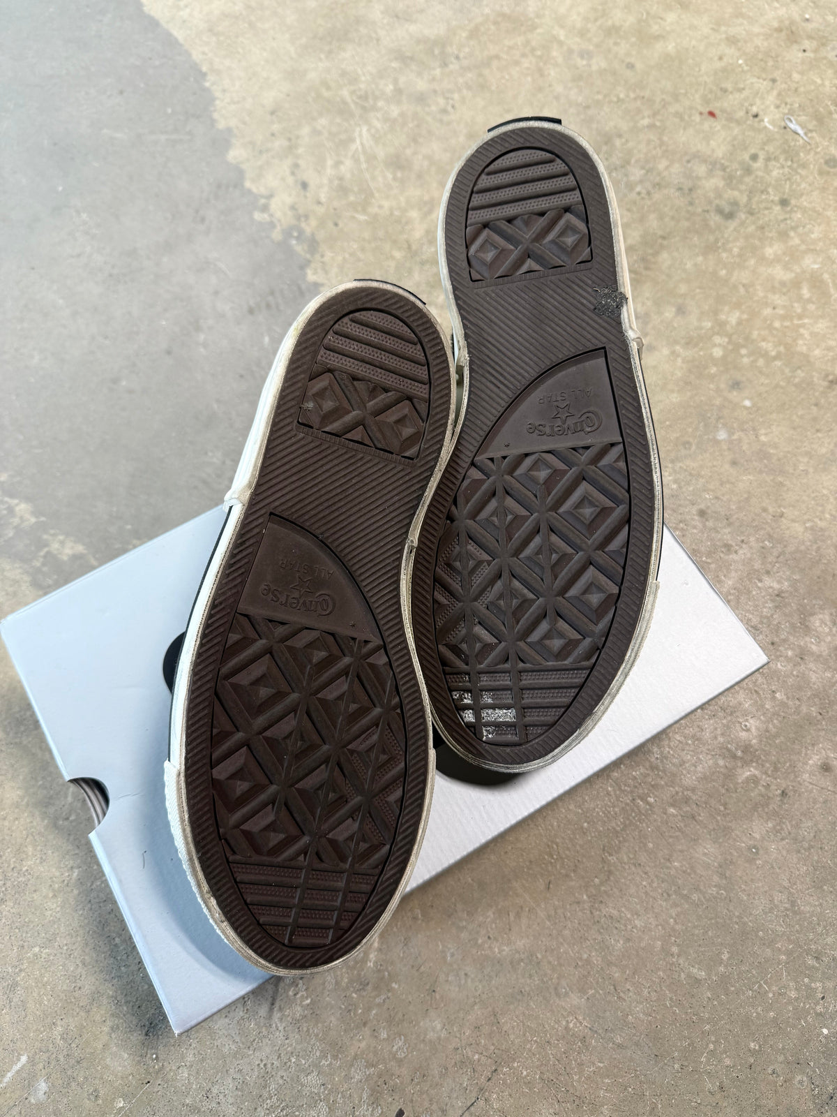 (10M) Rick Owens DRKSHDW x Converse Dark Dust