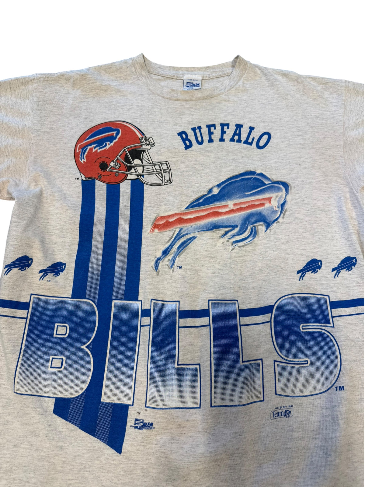 (L) 1993 Buffalo Bills Big Logo Tee