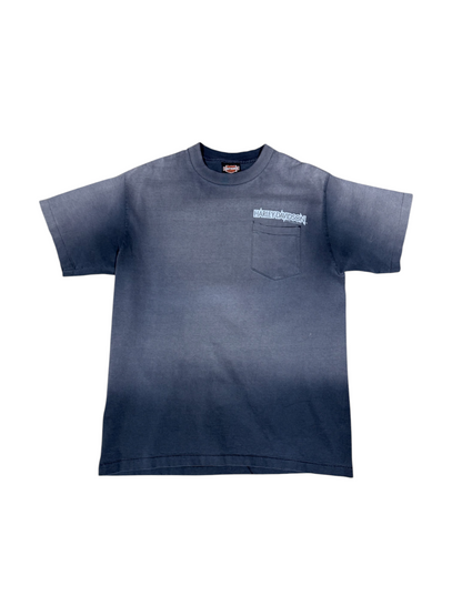 (L) 1992 Harley Davidson Frontier Faded Pocked Tee