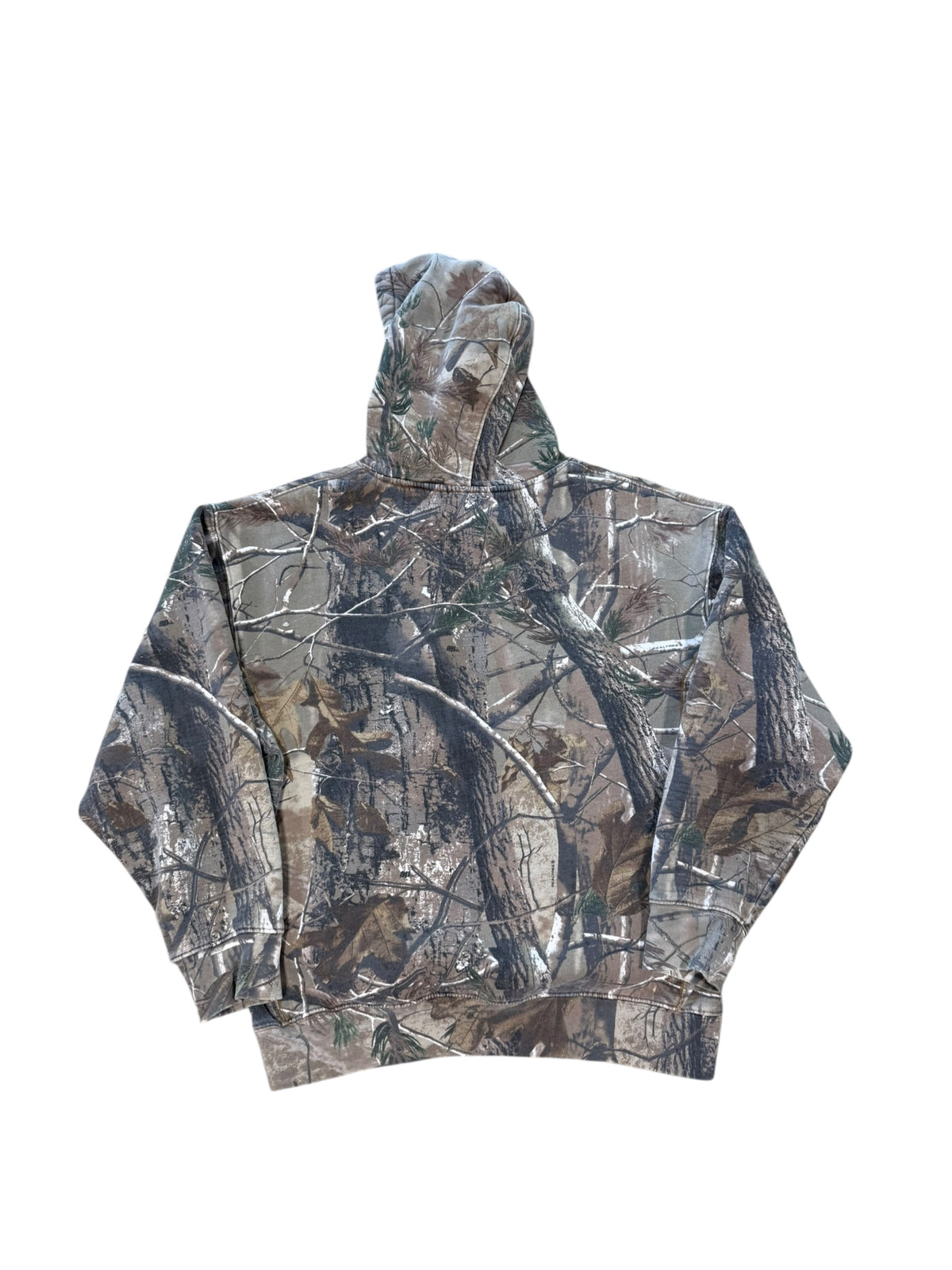 (M) Vintage Real Tree Camo Heavyweight Hoodie