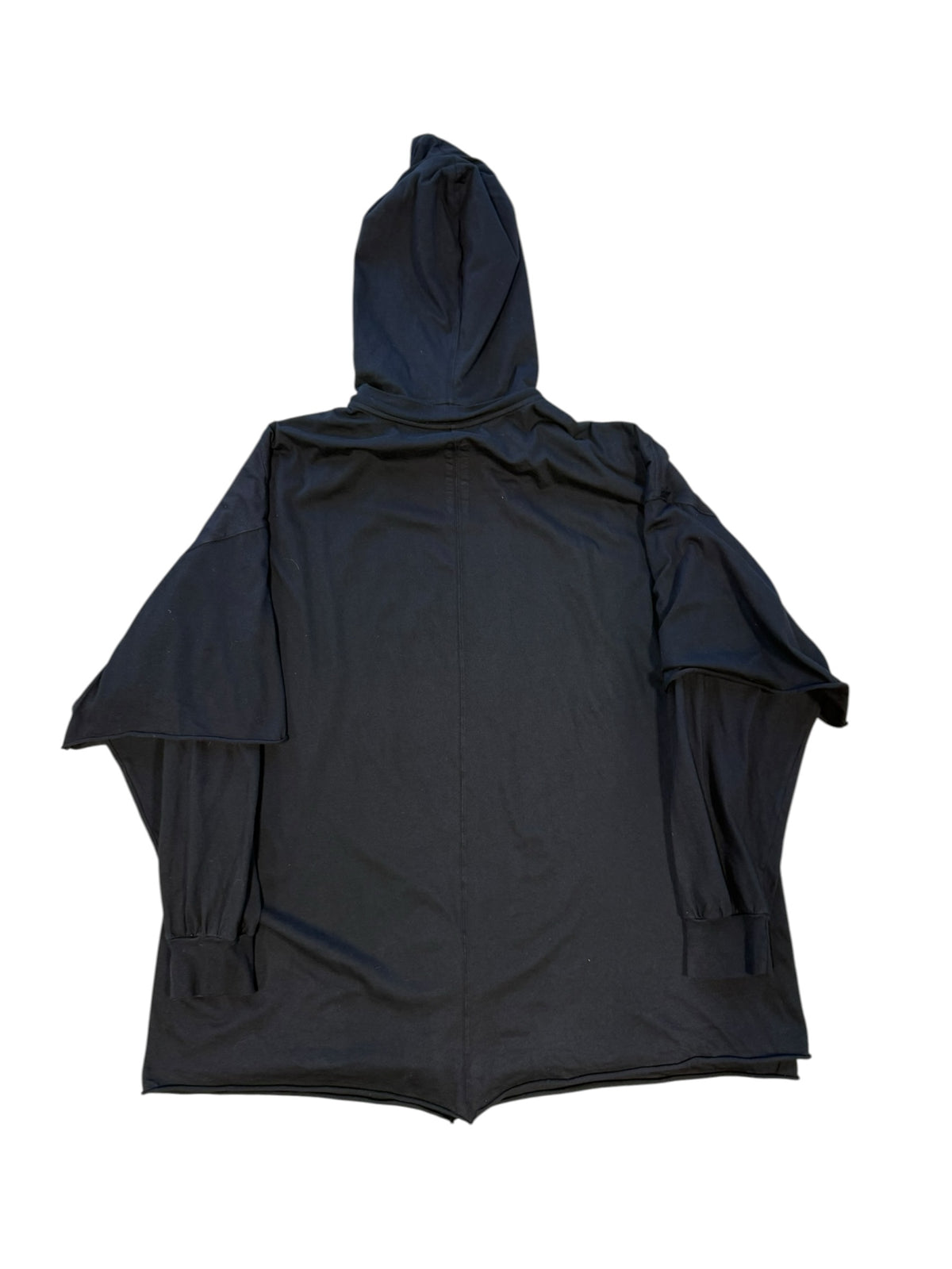 (XL) Rick Owens DRKSHDW Tommy Hustler Hoodie Black