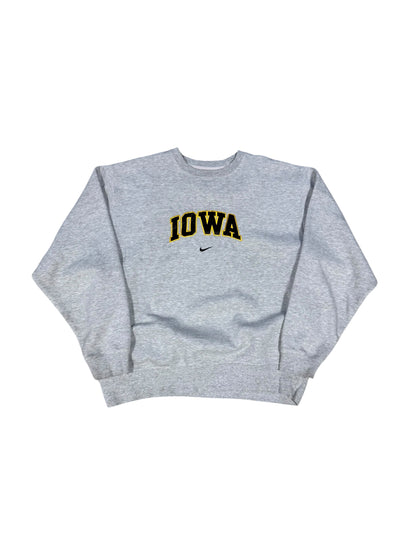 (L) Vintage Nike Iowa State Grey Crewneck