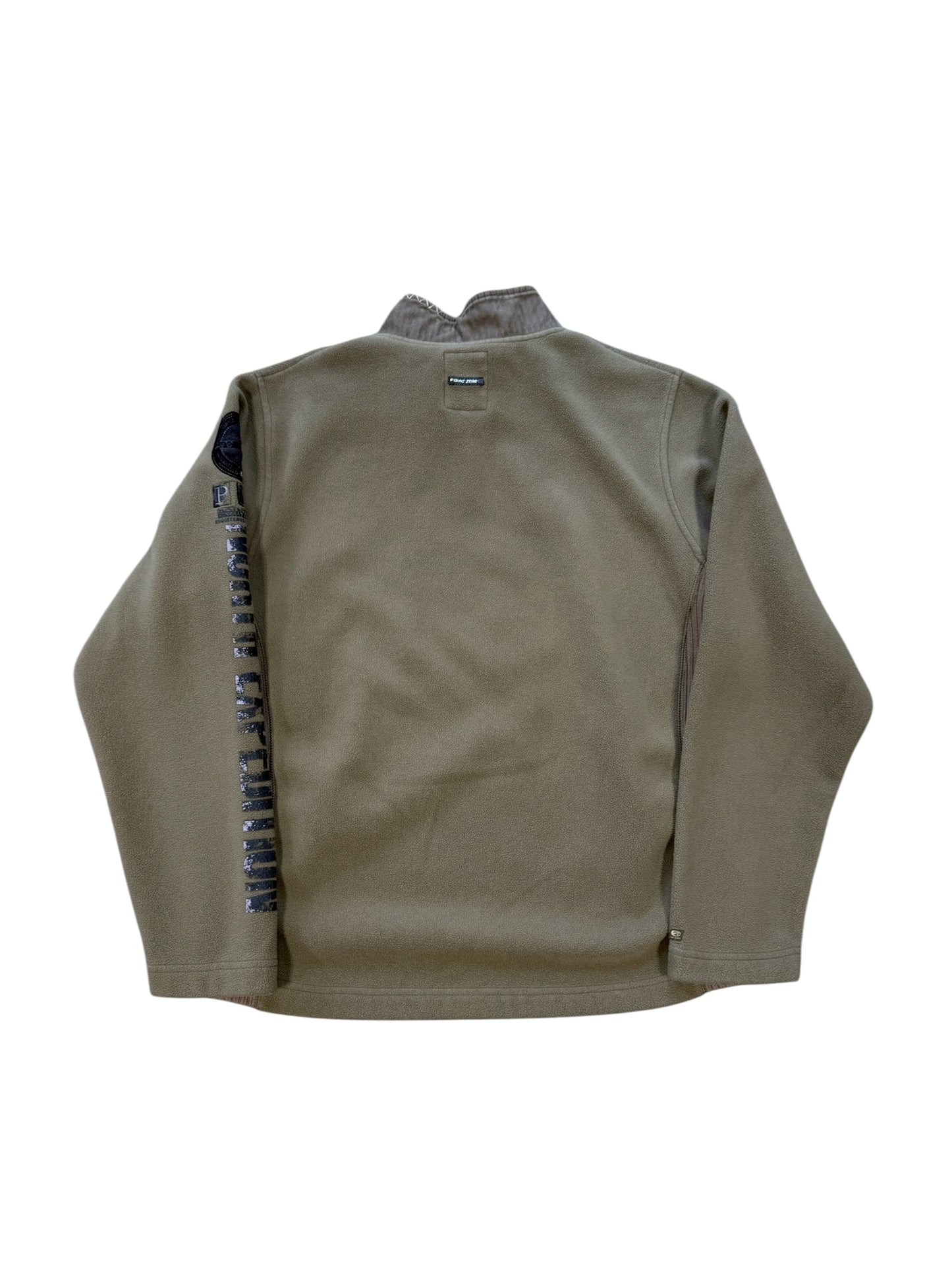 (M) Y2K Point Zero Fleece Quarter zip Sweater