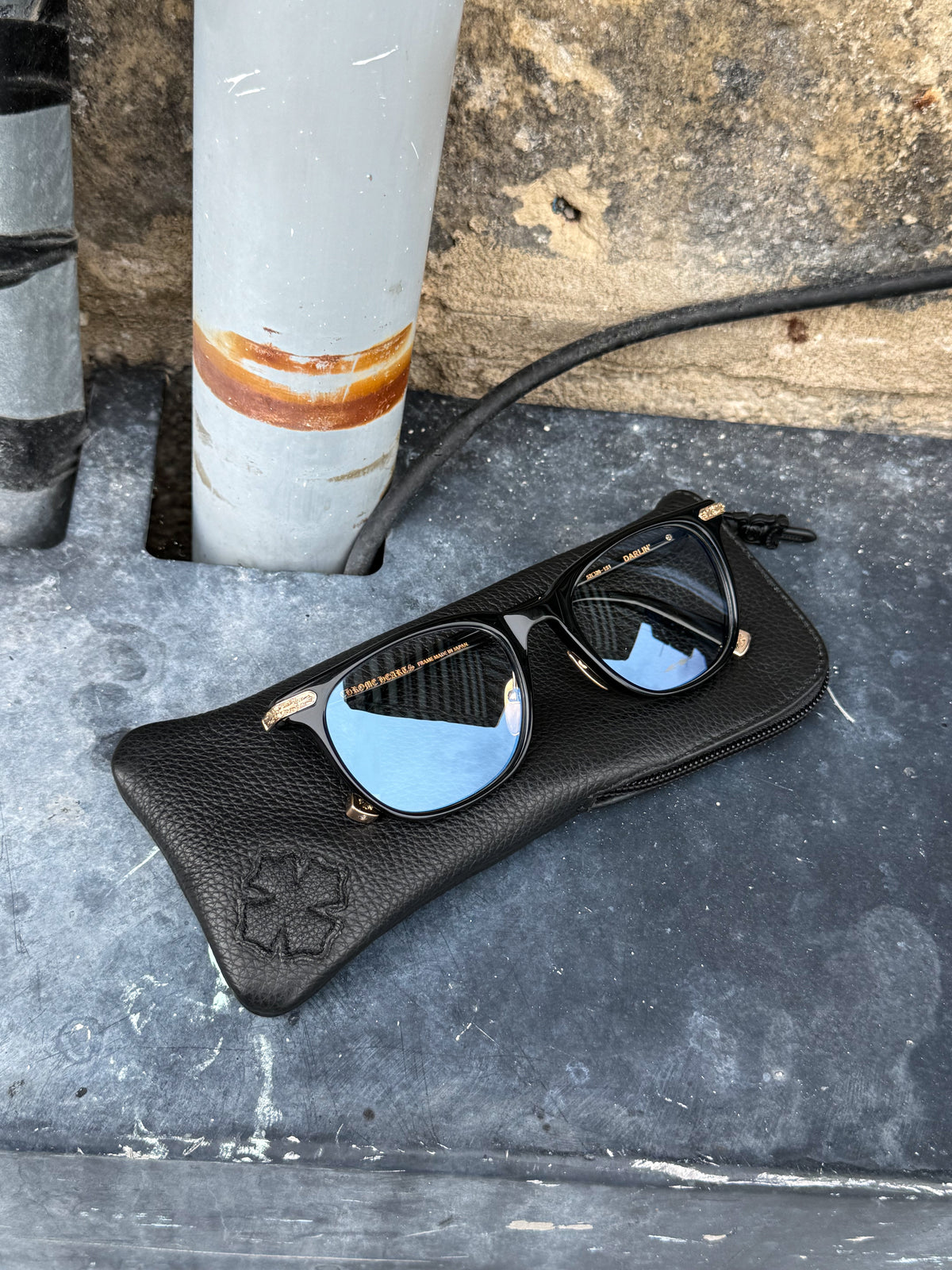 (OSFA) Chrome Hearts Darlin Glasses