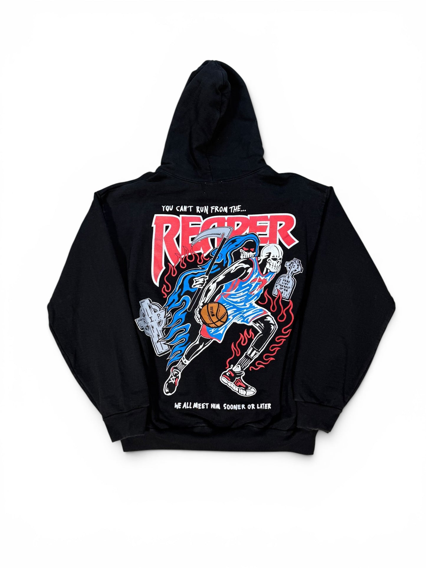 (XL) Warren Lotus Can’t Run From The Reaper Heavyweight Hoodie