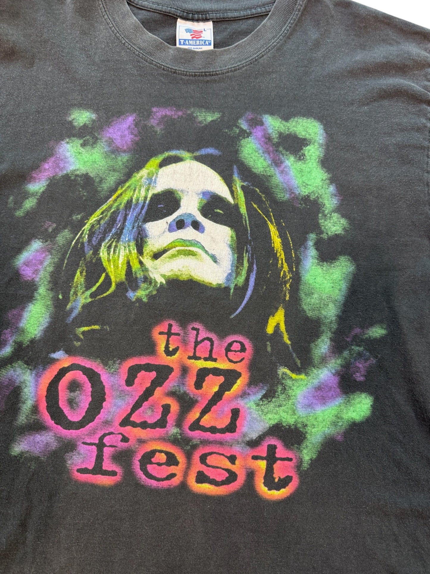 (L) 1997 The Ozz Fest Tour Tee