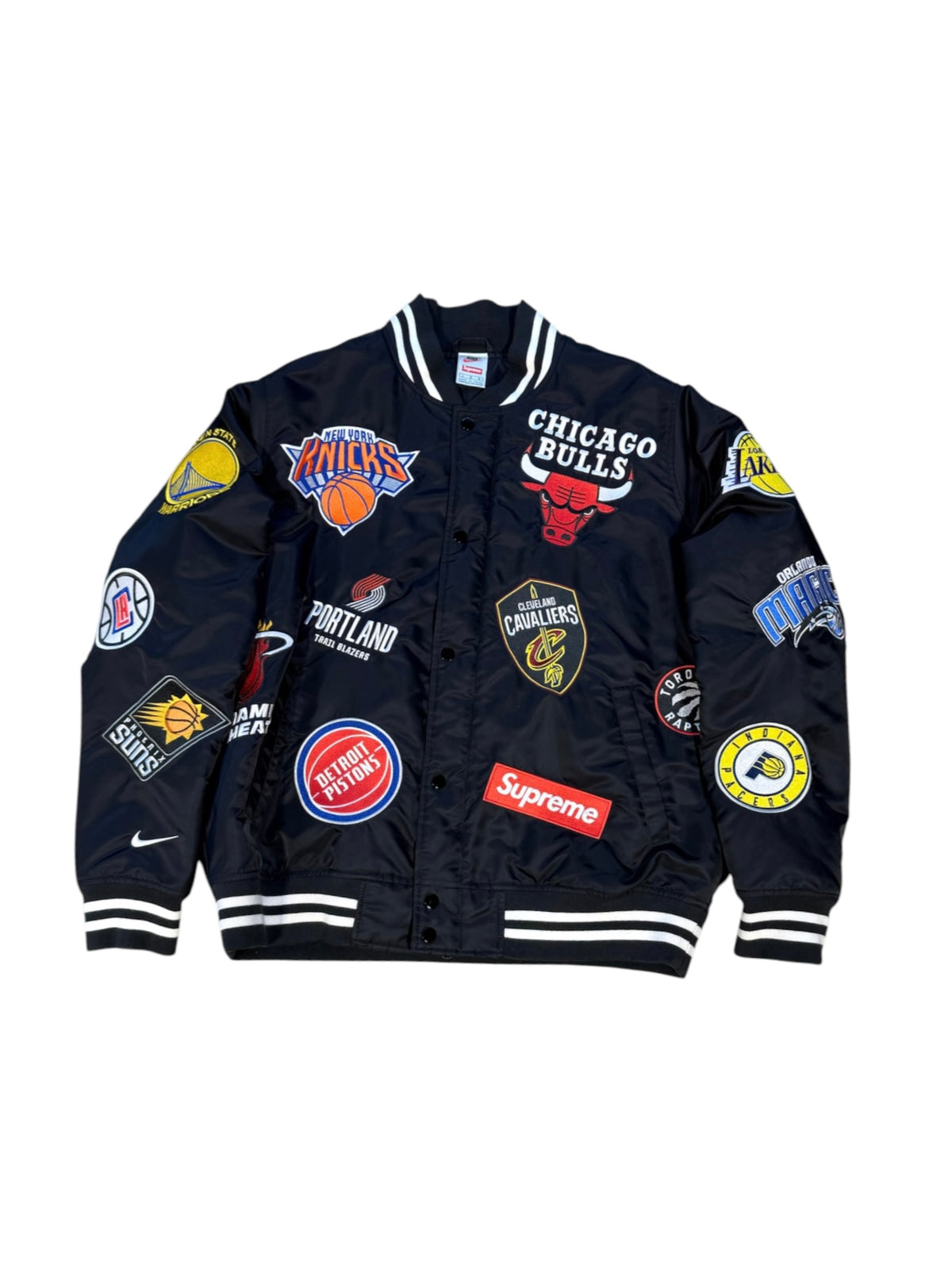 (L) SS18 Supreme Nike NBA Warm Up Jacket