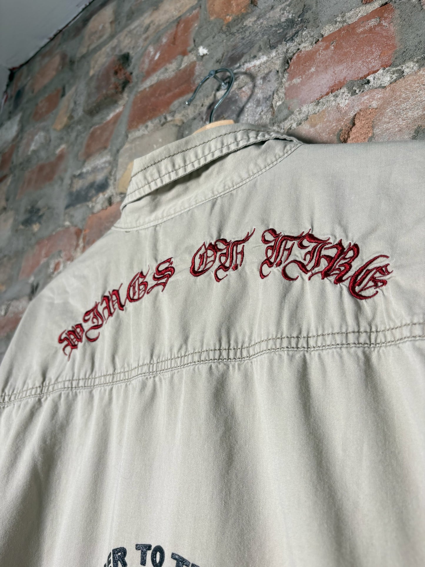 2000s Mecca Button Up Shirt Sz XL