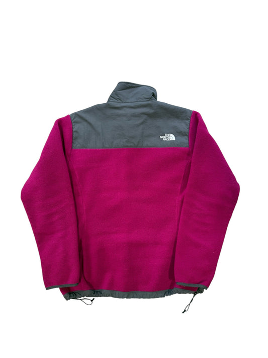 (L) Wmns North Face Magenta Denali Zip Up
