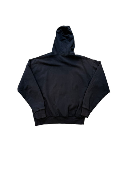 (XL) Vintage Dickies Thermal Black Zip Up Hoodie