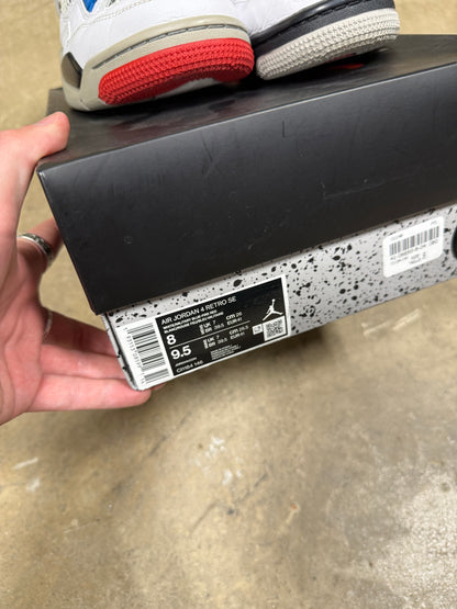 (8M) Jordan 4 Retro What The