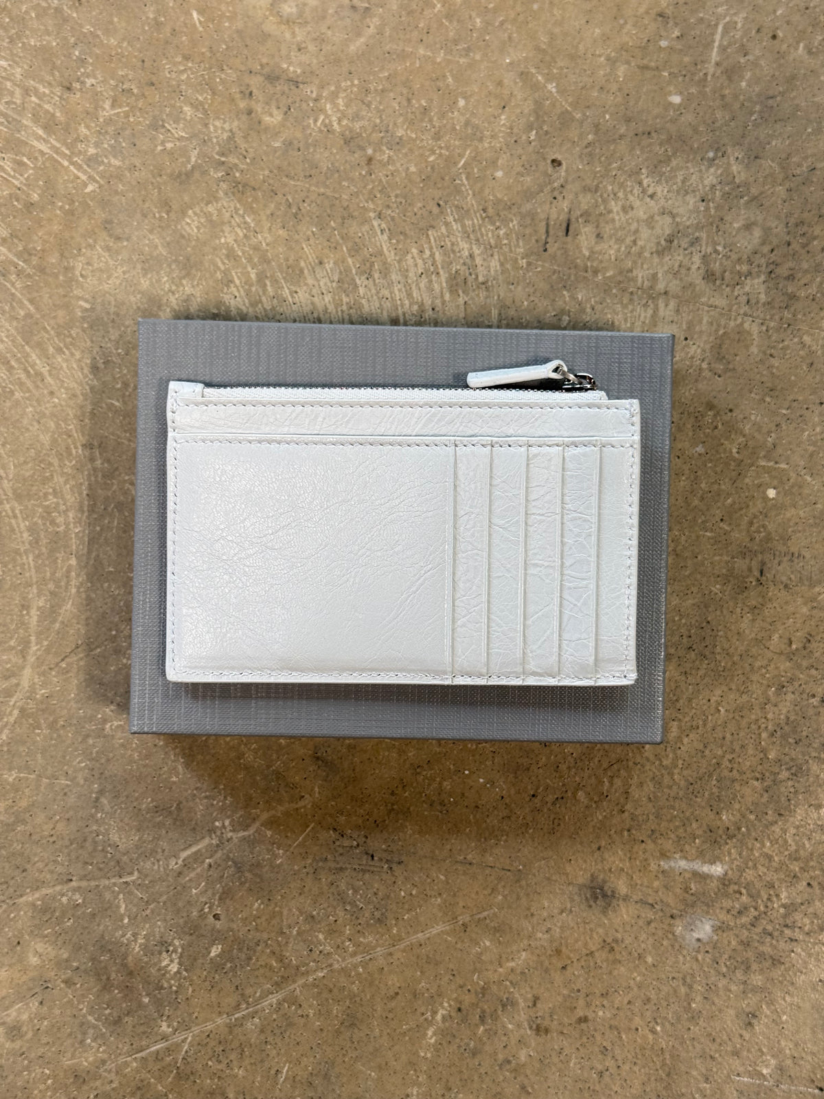 (OSFA) Balenciaga Metal Logo Wallet