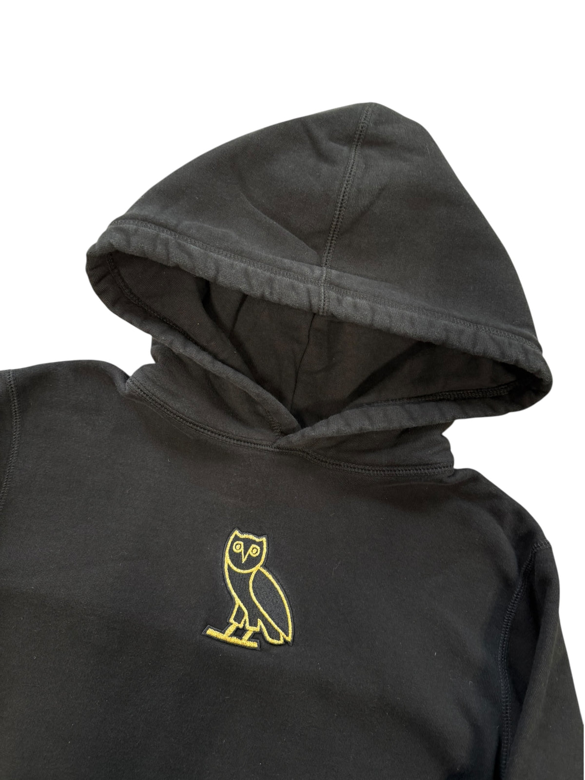 (S) Octobers Very Own Black Owl Logo Hoodie
