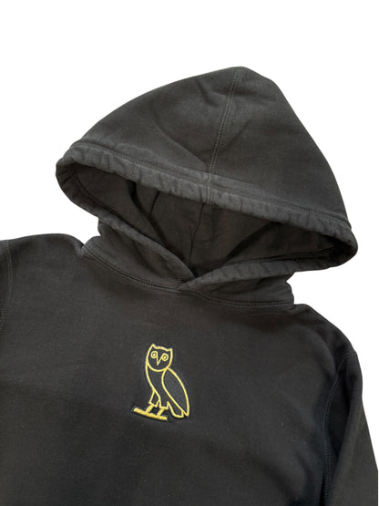(S) Octobers Very Own Black Owl Logo Hoodie