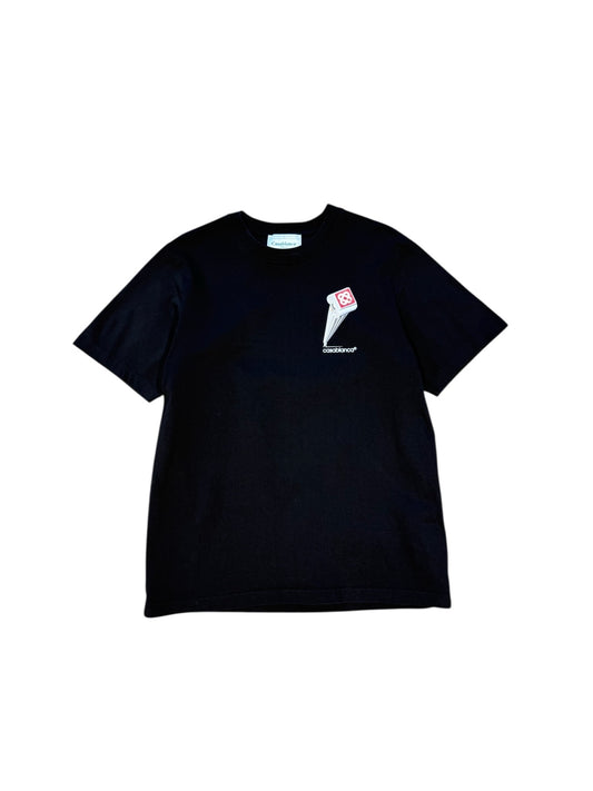 Casablanca Leaning Column Tee Sz M