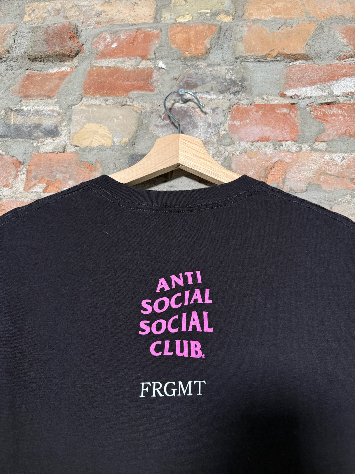 (L) Anti Social Social Club x Fragment
Black Interference Tee