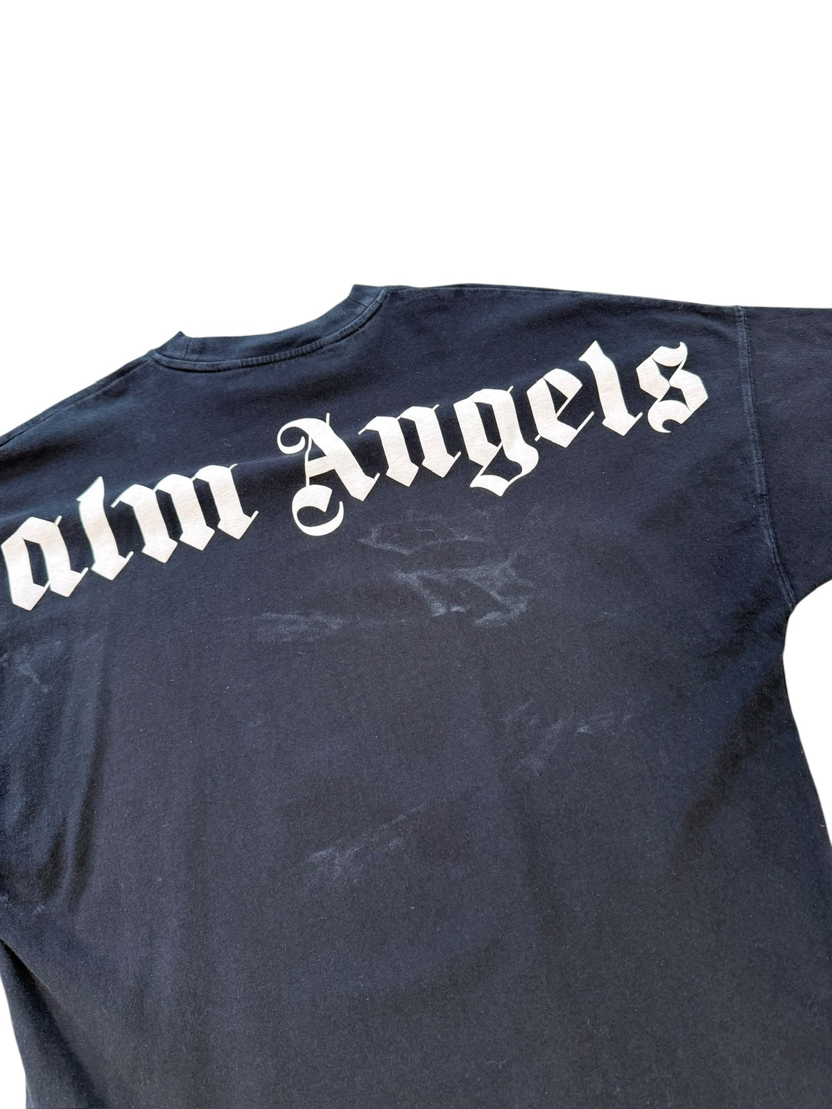 (M) Palm Angels Spell Out Black Tee