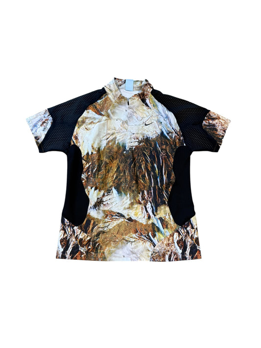 (L) Nike x Nocta Camo Running 1/4 Zip Shirt