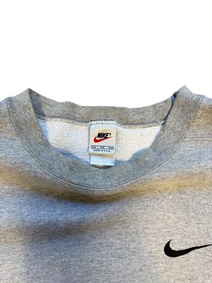 (XXL) Vintage 1990s Nike Swoosh Crewneck Sweater