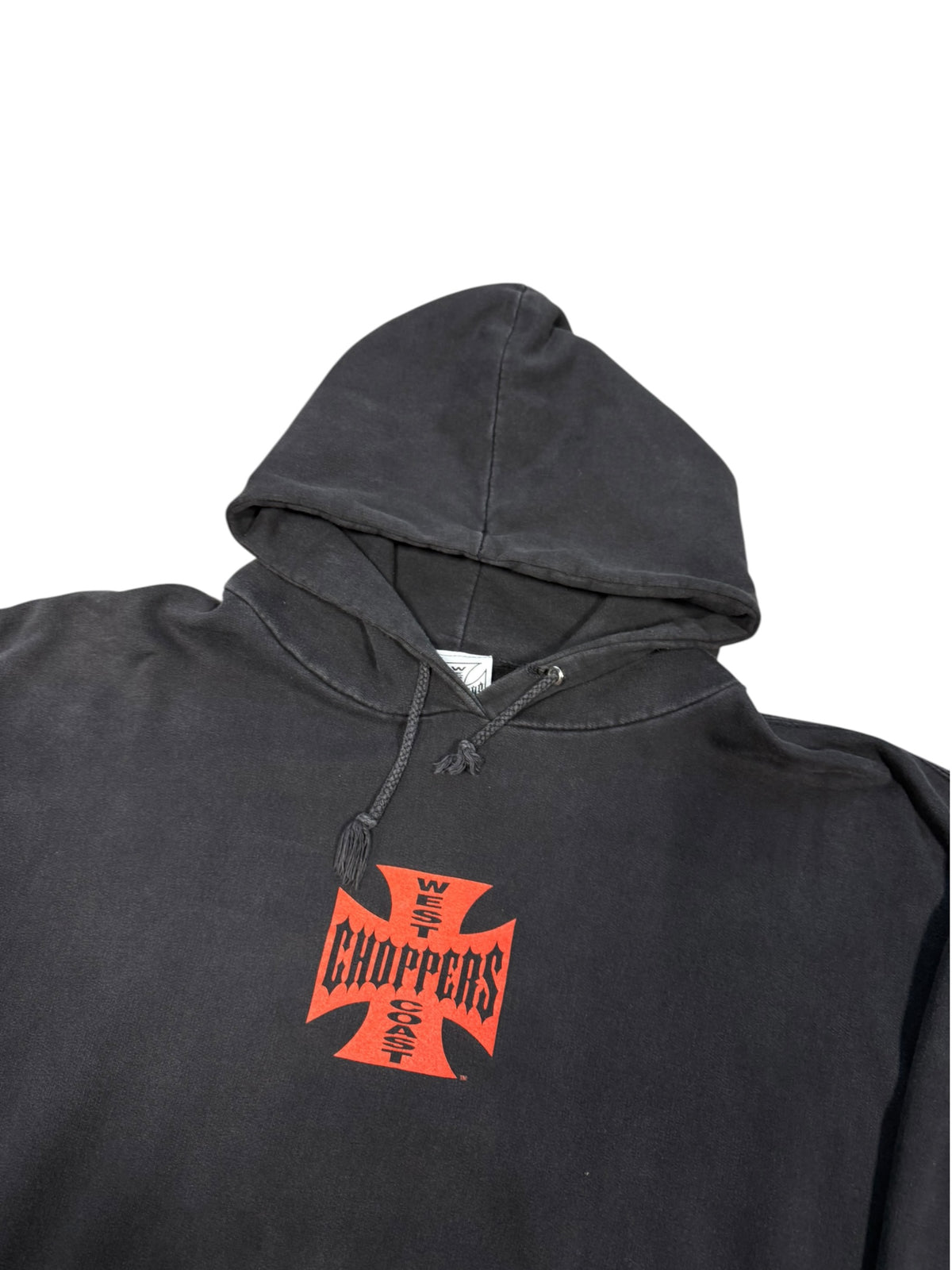 (XXL) Vintage West Coast Choppers Og Red Logo Hoodie