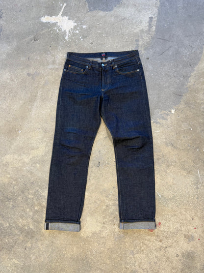 2009 Supreme A.P.C. Fuck Em Salvage Denim Sz 31 Waist