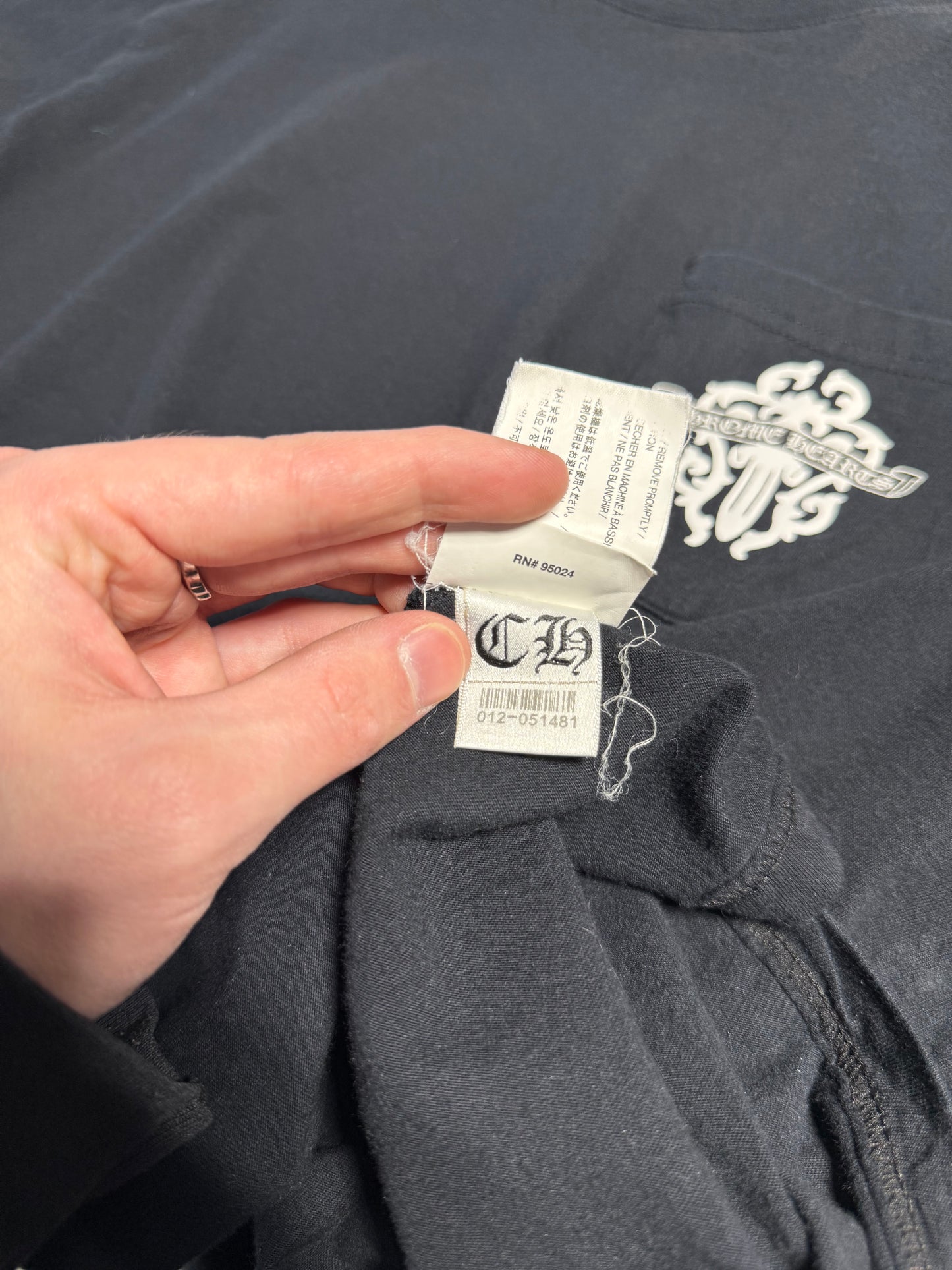 Chrome Hearts Dagger Tee Sz L