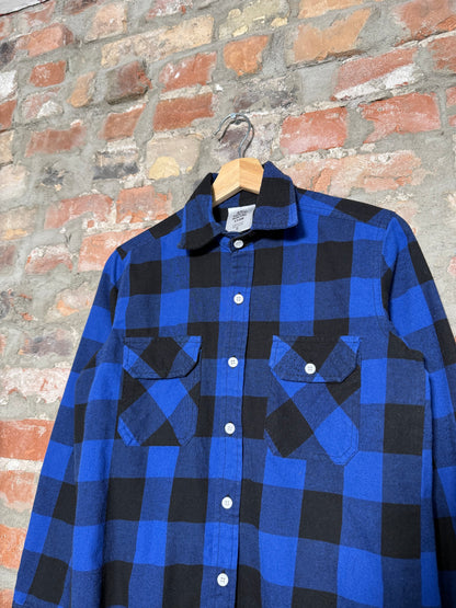 (S) Anti Social Social Club Blue Flannel