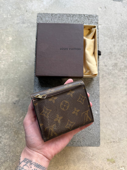 Louis Vuitton Monogram Tri-Fold Compact Wallet