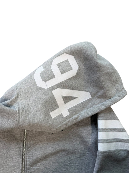 (XL) Supreme Zip Up Script Logo Hoodie