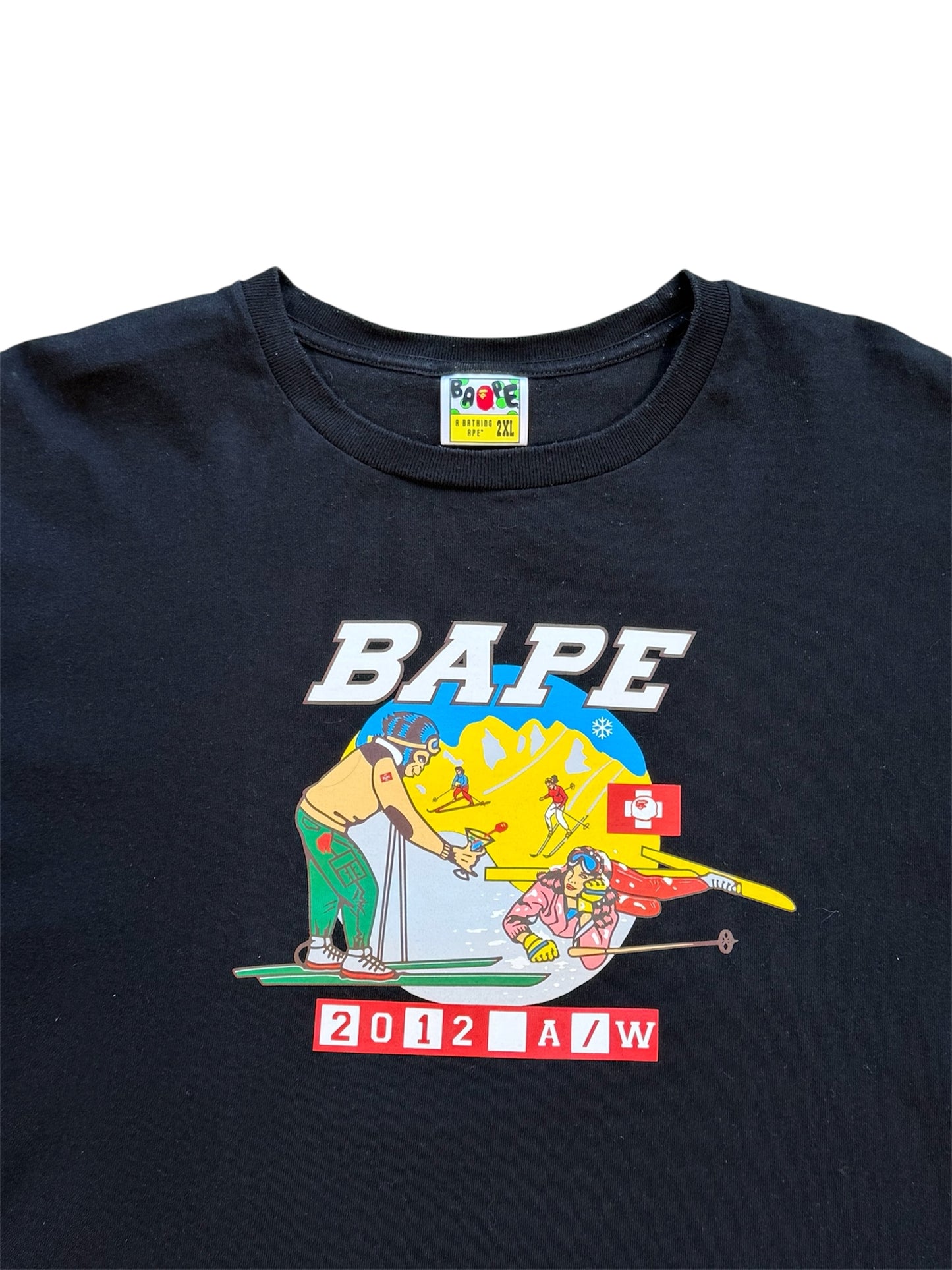 (XXL) 2012 Bape Ski Patrol Tee