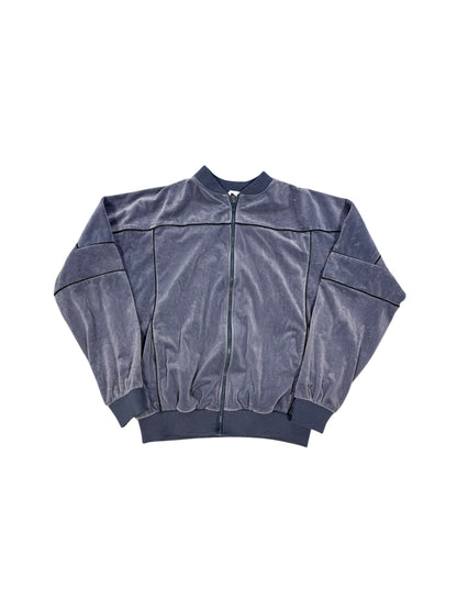 (L) 90s Christian Dior Monsieur Velvet Zip Up Sweater