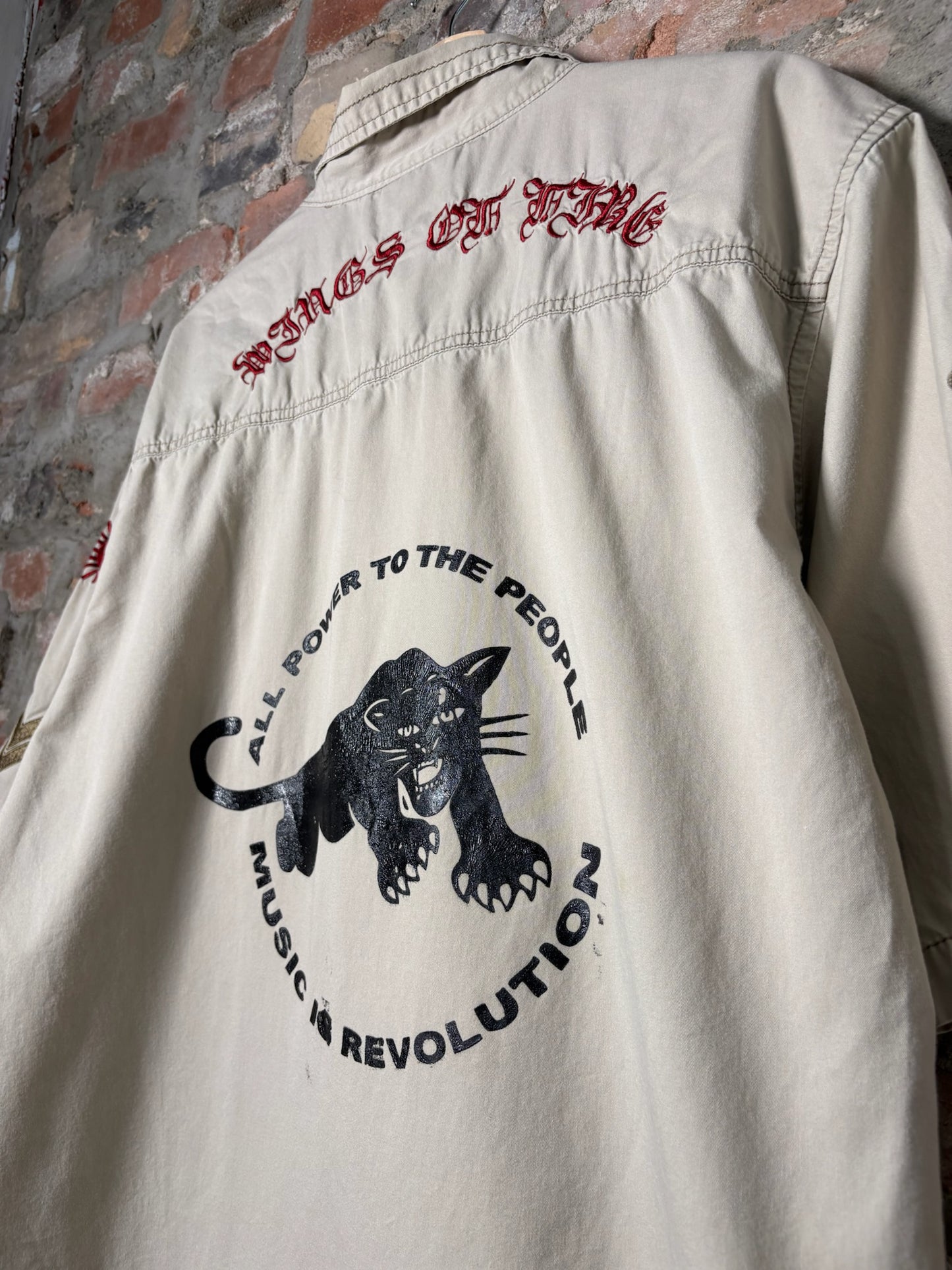 2000s Mecca Button Up Shirt Sz XL