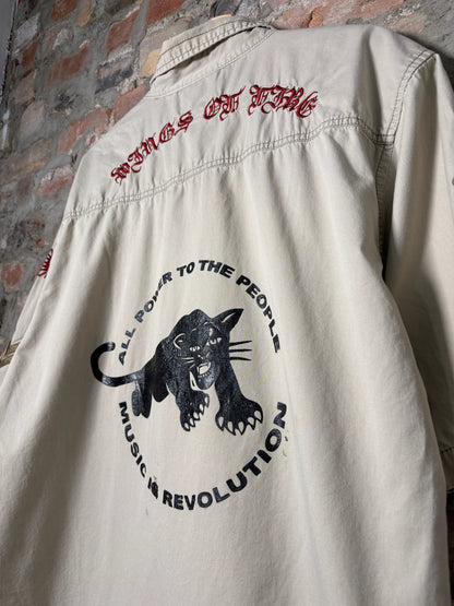 2000s Mecca Button Up Shirt Sz XL