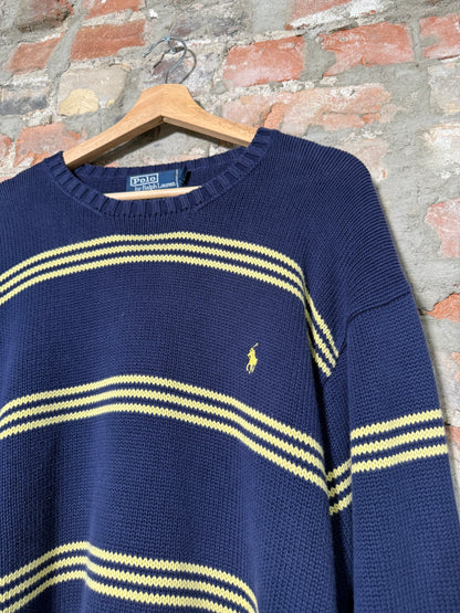90s Polo Knitted Sweater Sz XXL