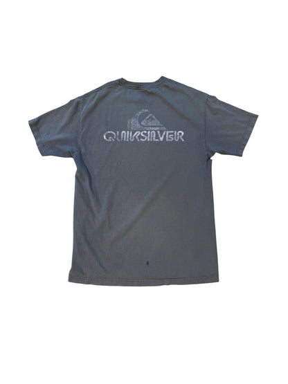 (L) Quicksilver Faded Logo Tee