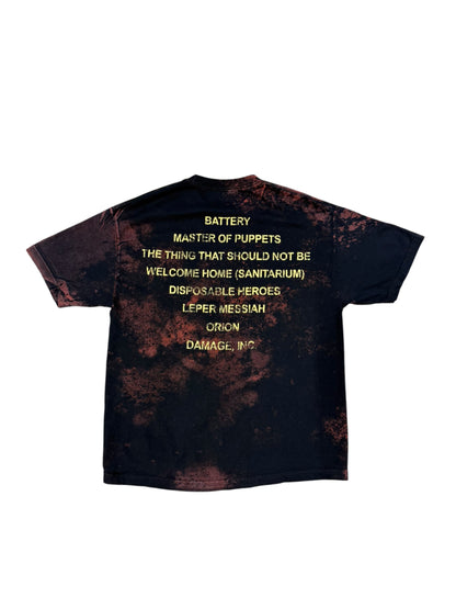 (XL) Vintage Metallica Master Of Puppets All Over Print Shirt