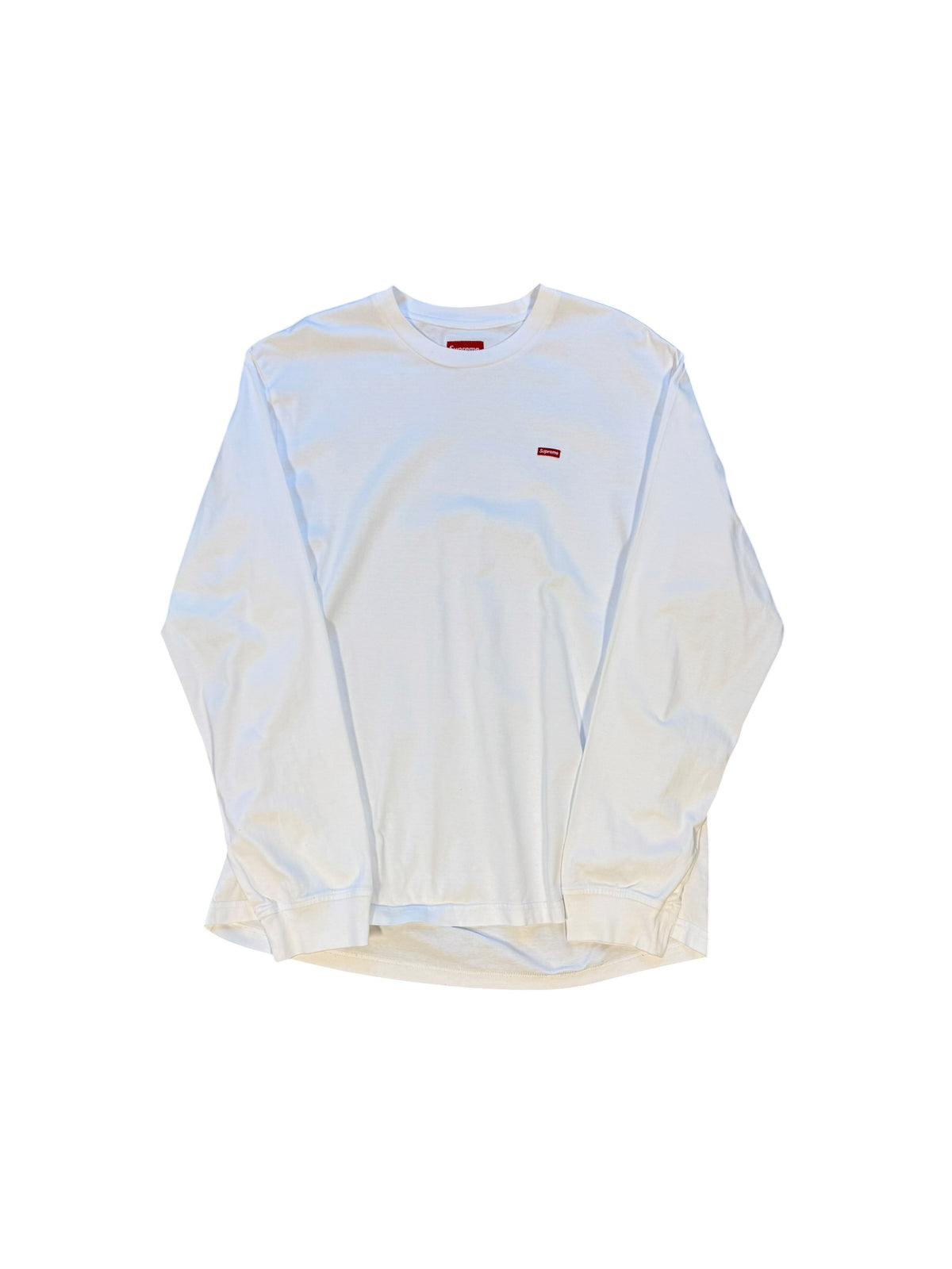 (M) Supreme Small Box Logo Long Sleeve Tshirt