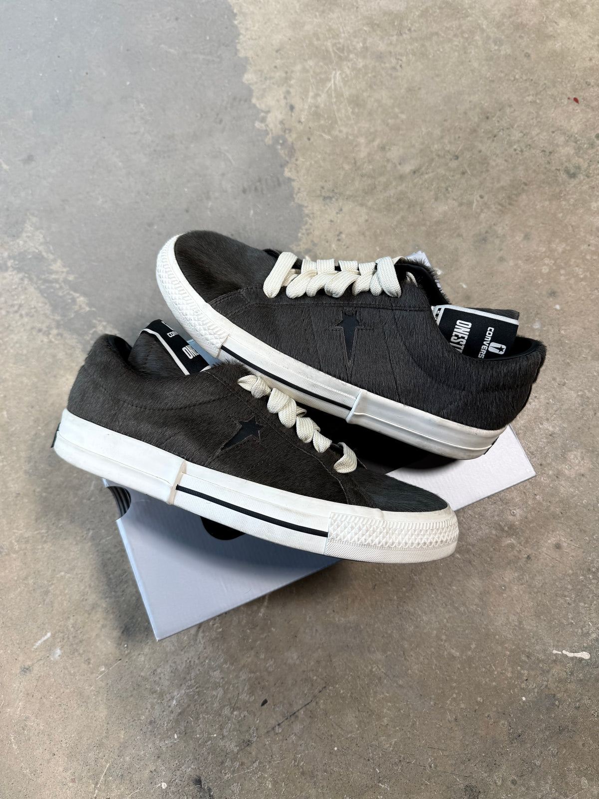 (10M) Rick Owens DRKSHDW x Converse Dark Dust
