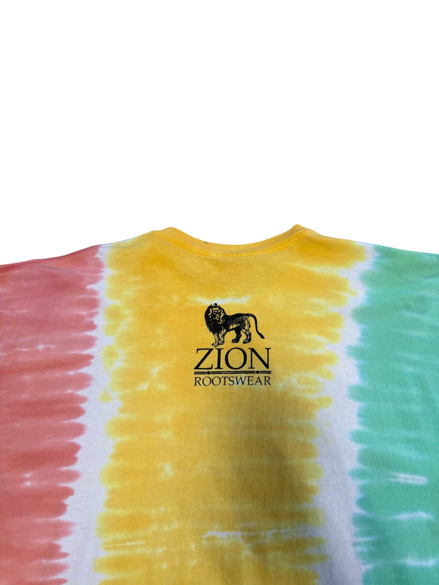 (XXL) Y2K Bob Marley Zion Tye Dye Tee