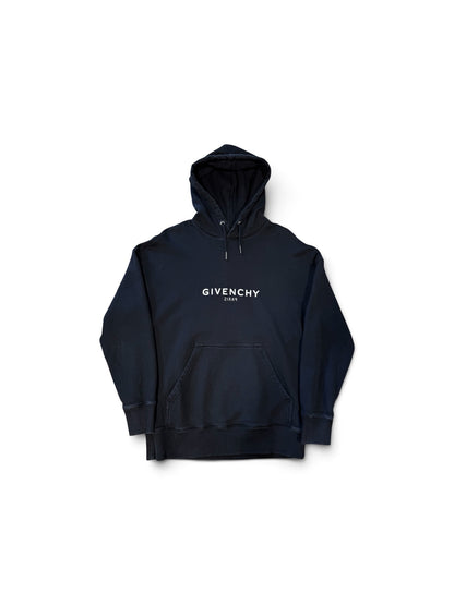(S) Givenchy Reverse Logo Hoodie